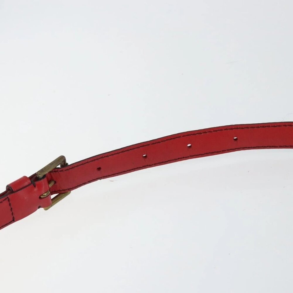 LOUIS VUITTON Epi Saint Cloud GM Shoulder Bag Red M52197 LV Auth BA6120 - Picture 9 of 15
